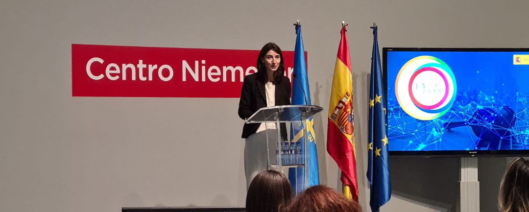 Pilar Llop durante la presentación del 'Plan Justicia 2030'. Pilar Llop durante la presentación del 'Plan Justicia 2030'.