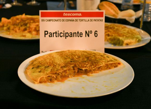 La tortilla de Ciri González. La tortilla de Ciri González.