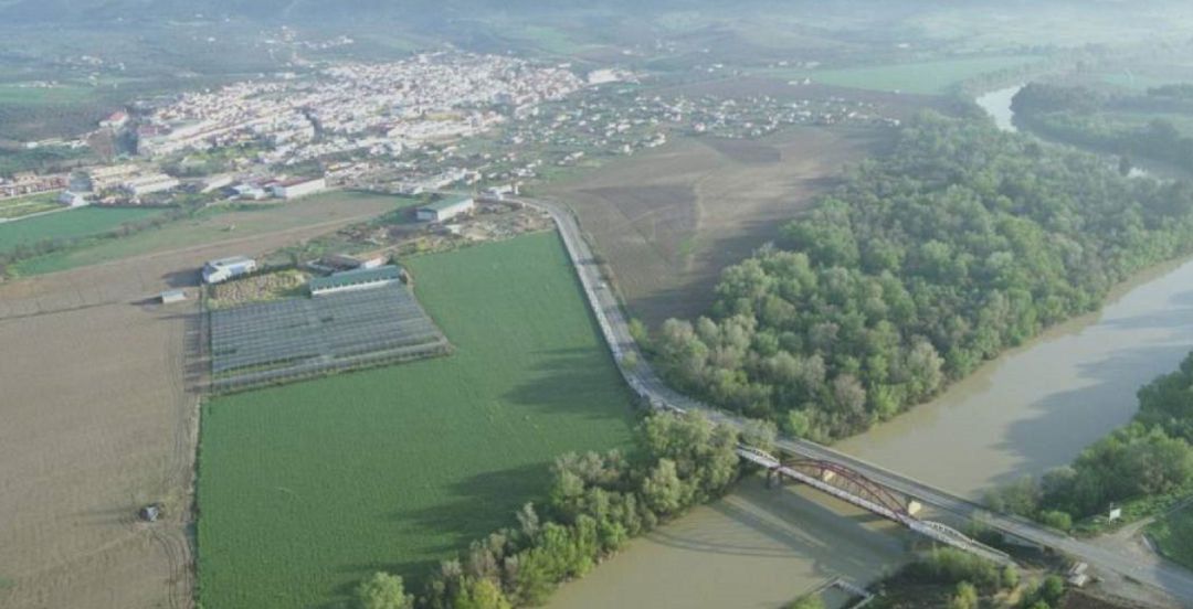 Vista aérea de Villafranca Vista aérea de Villafranca
