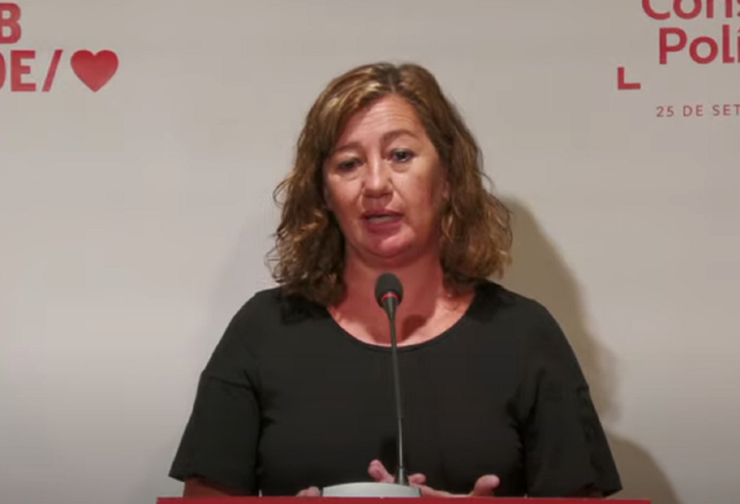 La presidenta Armengol comparecía este sábado. La presidenta Armengol comparecía este sábado.