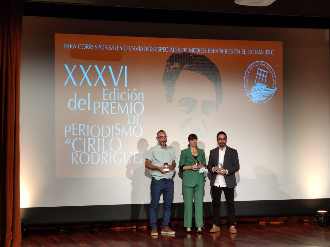 Mavi Doñate,José Naranjo y Francisco Carrión finalistas del Premio Cirilo Rodríguez Mavi Doñate,José Naranjo y Francisco Carrión finalistas del Premio Cirilo Rodríguez
