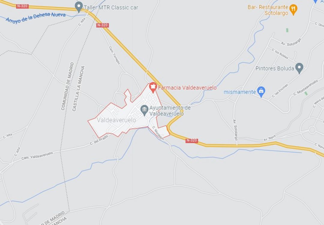 El suceso ha tenido lugar en Valdeaveruelo (Guadalajara) El suceso ha tenido lugar en Valdeaveruelo (Guadalajara)