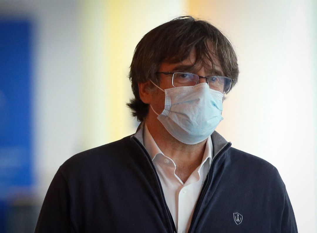 El expresidente de la Generalitat Carles Puigdemont en Bruselas El expresidente de la Generalitat Carles Puigdemont en Bruselas