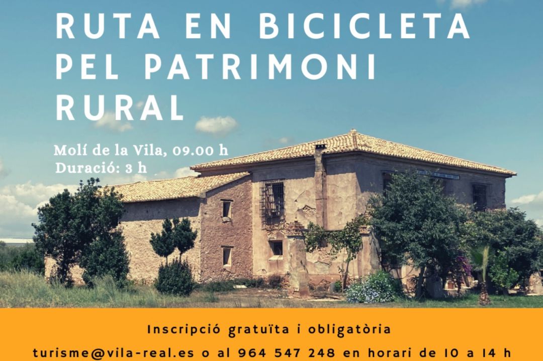Ruta en bicicleta pel patrimoni rural de Vila-real Ruta en bicicleta pel patrimoni rural de Vila-real