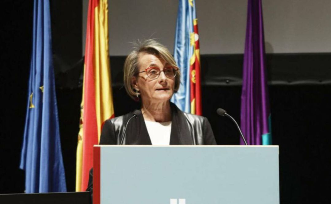 La rectora de la UJI, Eva Alcón La rectora de la UJI, Eva Alcón