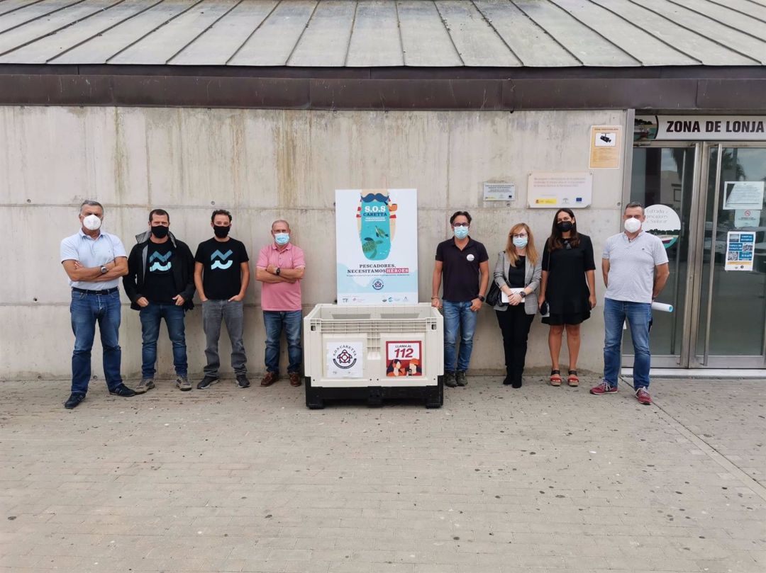 Una de las iniciativas de la Cofradía de Pescadores de Sanlúcar Una de las iniciativas de la Cofradía de Pescadores de Sanlúcar