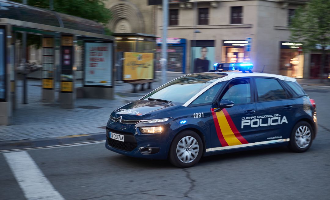 Archivo.- Un coche de la Policía Nacional. Archivo.- Un coche de la Policía Nacional.