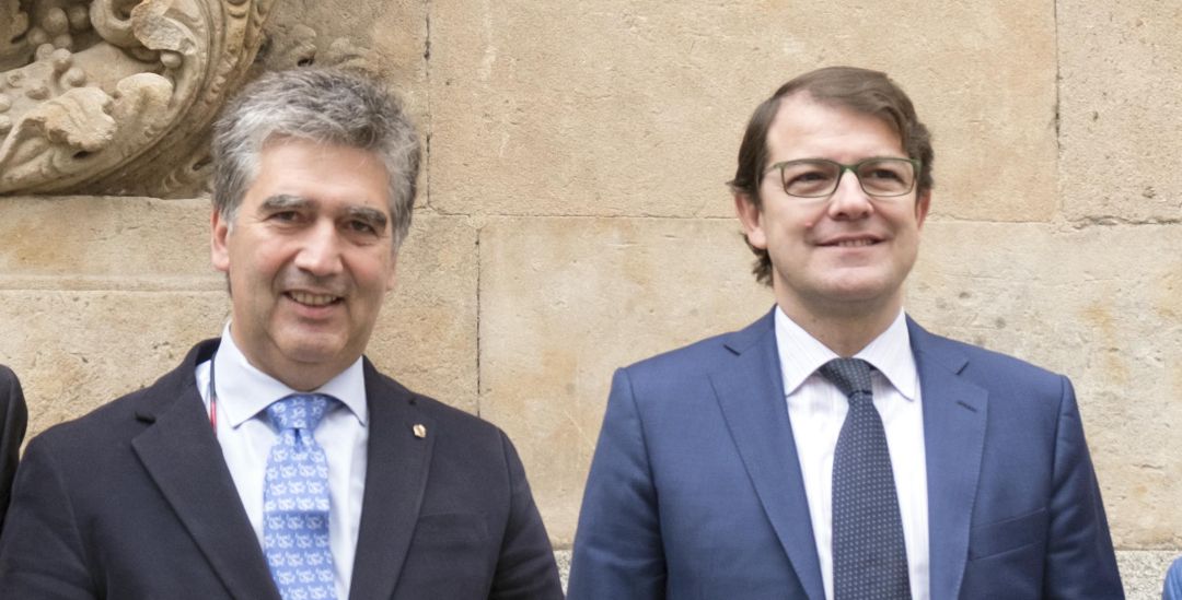 Imagen de archivo de Ignacio Cosidó y del presidente de la Junta de Castilla y León, Alfonso Fernández Mañueco Imagen de archivo de Ignacio Cosidó y del presidente de la Junta de Castilla y León, Alfonso Fernández Mañueco