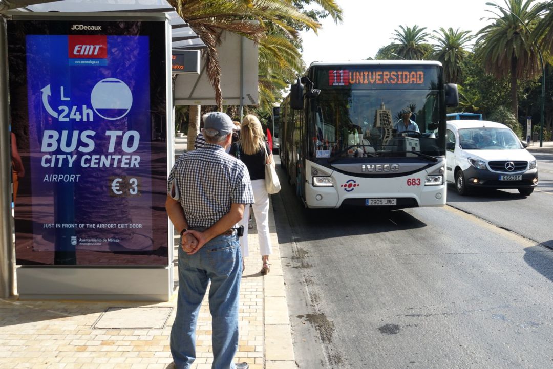 La EMT incrementa desde el lunes la frecuencia de los autobuses en Málaga capital La EMT incrementa desde el lunes la frecuencia de los autobuses en Málaga capital