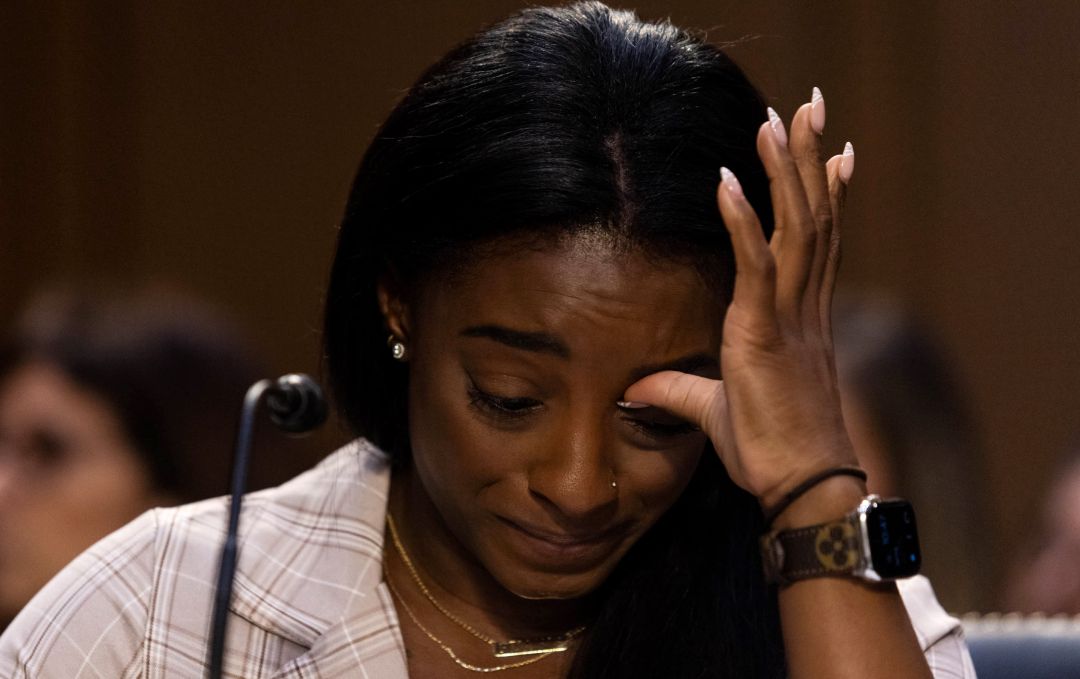 Simone Biles testificó ante el Senado el pasado 15 de septiembre en el caso contra Larry Nassar Simone Biles testificó ante el Senado el pasado 15 de septiembre en el caso contra Larry Nassar