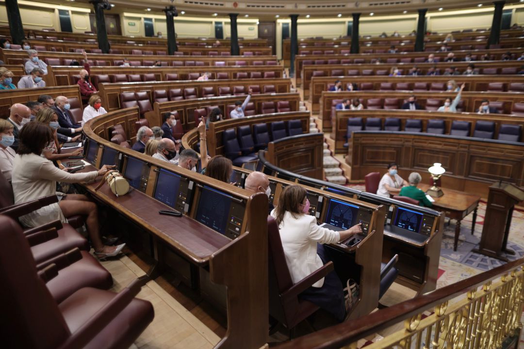 Archivo - Vista general de una votación en el Congreso Archivo - Vista general de una votación en el Congreso