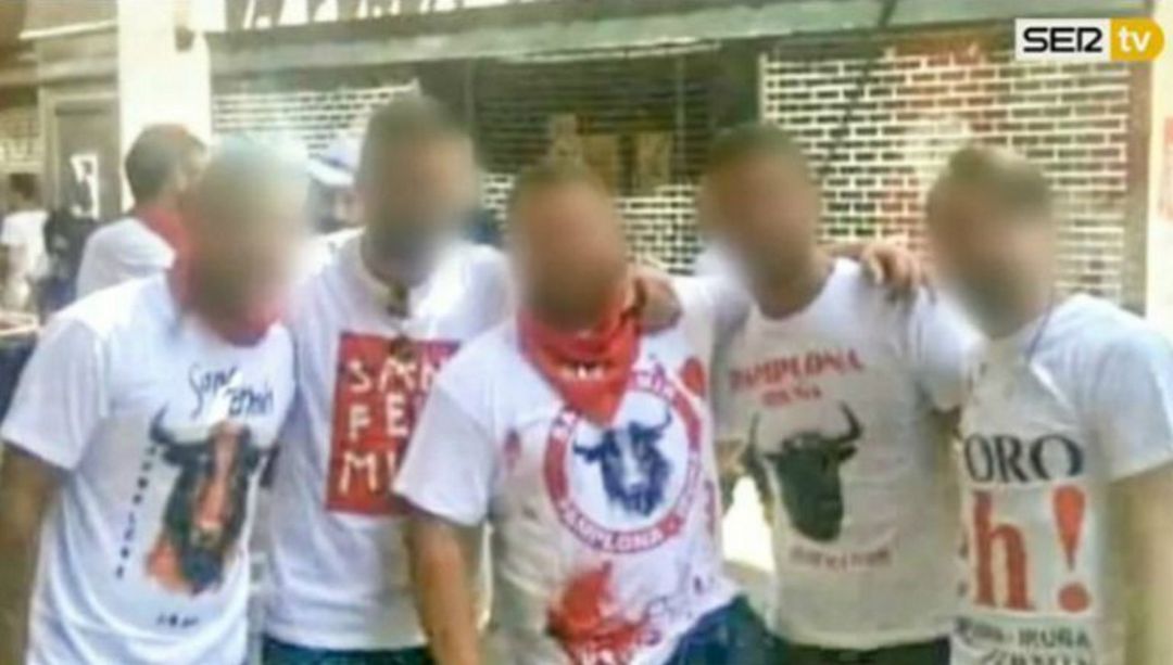 Los cinco condenados por violar a una joven en grupo durante los sanfermines de 2016 Los cinco condenados por violar a una joven en grupo durante los sanfermines de 2016