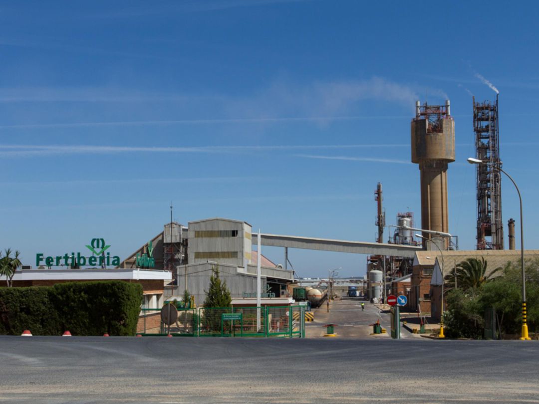 Planta de Fertiberia Palos Planta de Fertiberia Palos