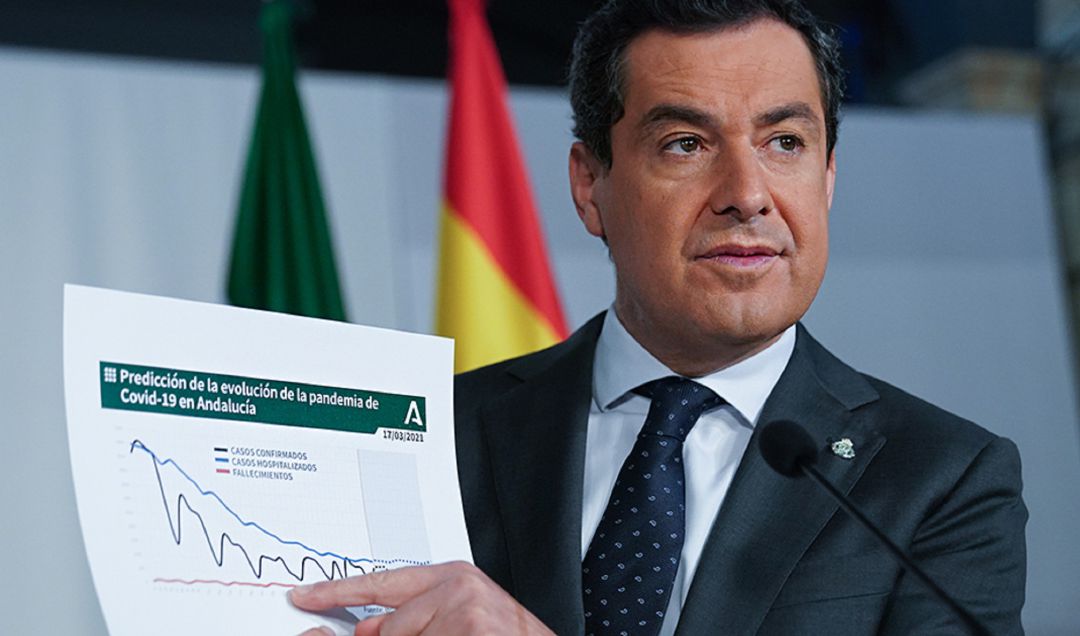 El presidente de la Junta comparece tras presidir el comité de expertos (Archivo) El presidente de la Junta comparece tras presidir el comité de expertos (Archivo)