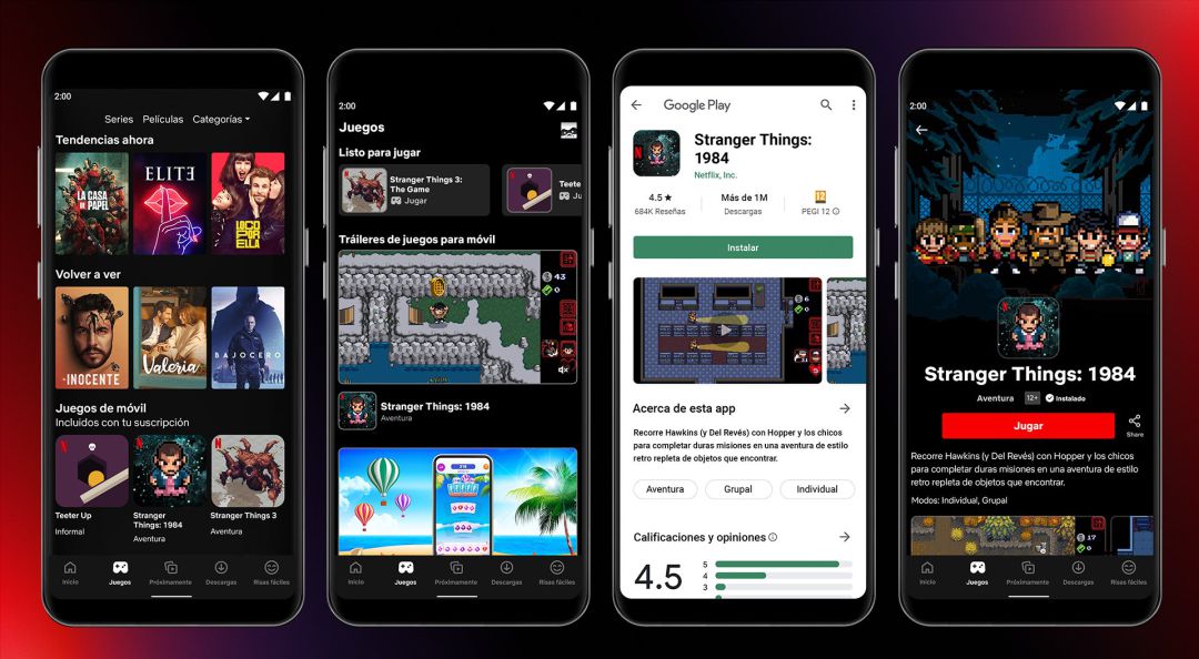 Los videojuegos llegan a Netflix. Los videojuegos llegan a Netflix.