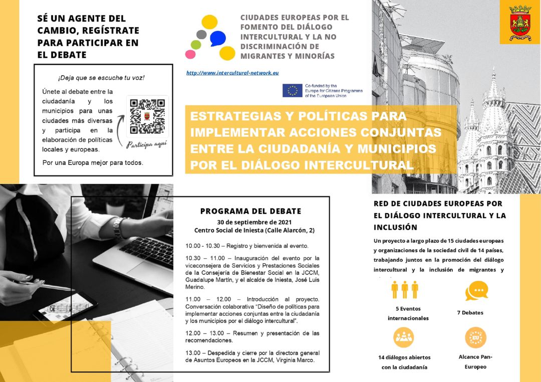 Iniesta acoge una jornada europea sobre diálogo intercultural Iniesta acoge una jornada europea sobre diálogo intercultural
