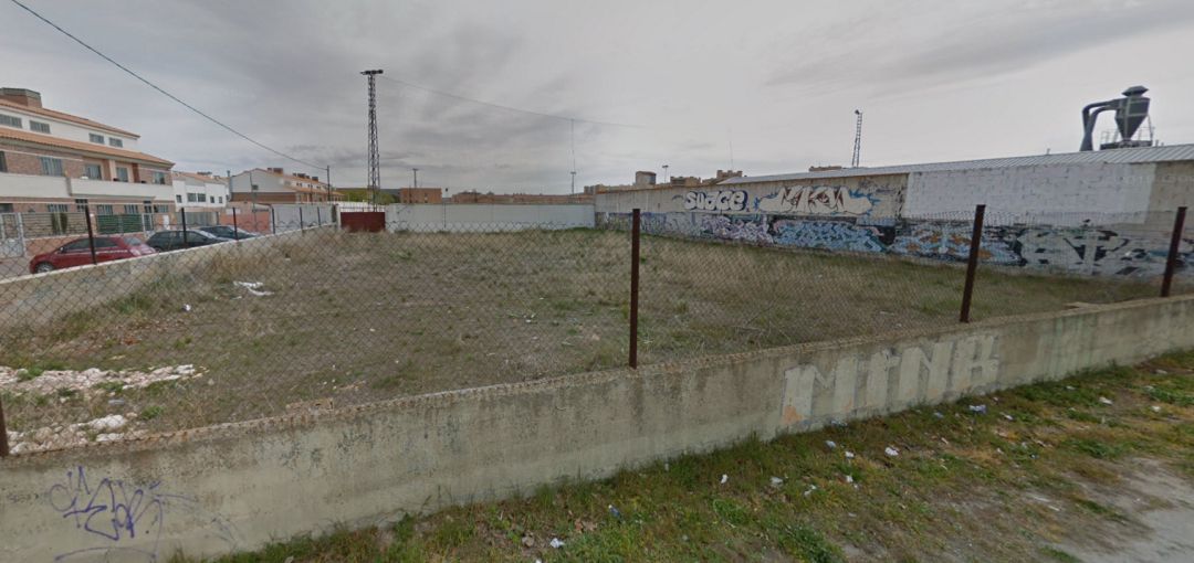 Terrenos en la Avenida España, expropiados por el Ayuntamiento para construir parte del Albacete Arena Terrenos en la Avenida España, expropiados por el Ayuntamiento para construir parte del Albacete Arena
