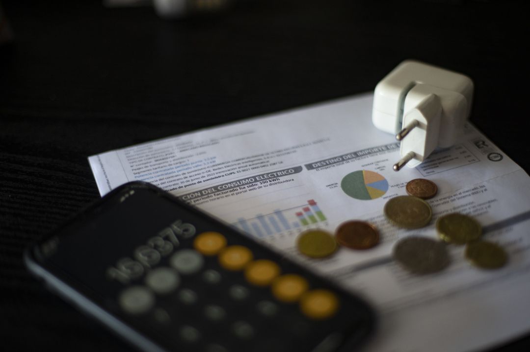 Una factura del consumo de luz, a 10 de septiembre de 2021. Una factura del consumo de luz, a 10 de septiembre de 2021.