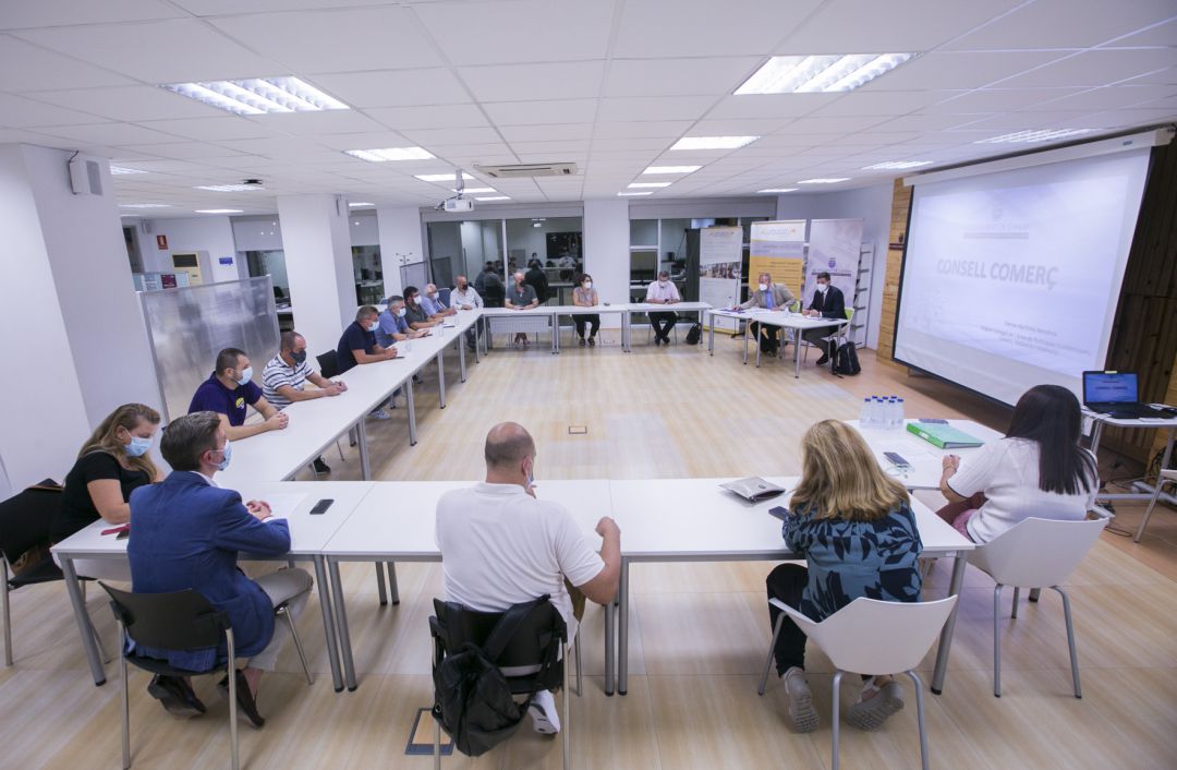 Reunión del Consejo Local de Comercio de Gandia Reunión del Consejo Local de Comercio de Gandia