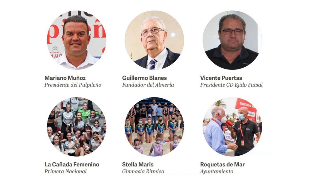 Los premiados acompañan a Carlos Tejada en su gran noche. Los premiados acompañan a Carlos Tejada en su gran noche.