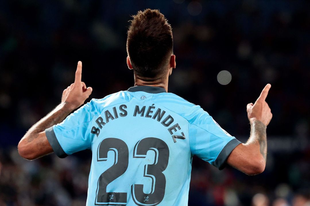 El jugador del Celta, Brais Méndez El jugador del Celta, Brais Méndez