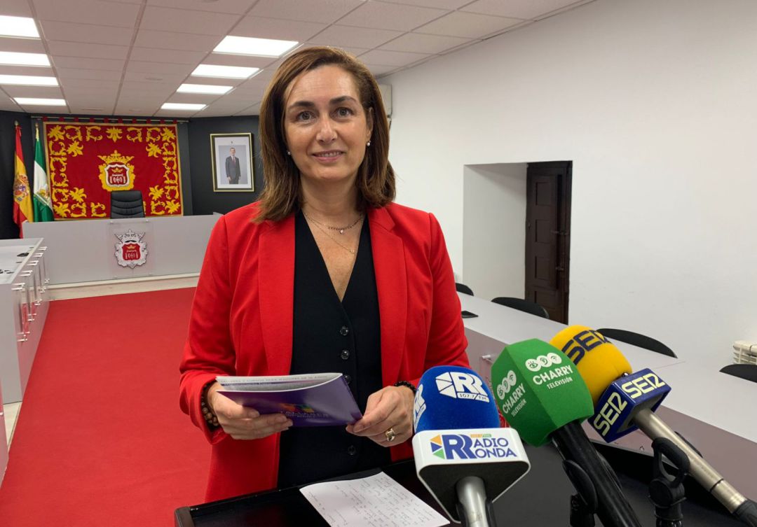 La delegada municipal de Mayores, Cristina Durán La delegada municipal de Mayores, Cristina Durán