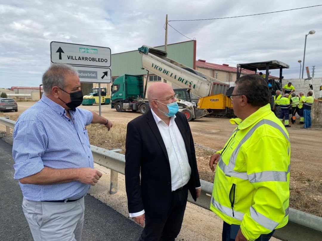 Imagen de la visita a las obras Imagen de la visita a las obras