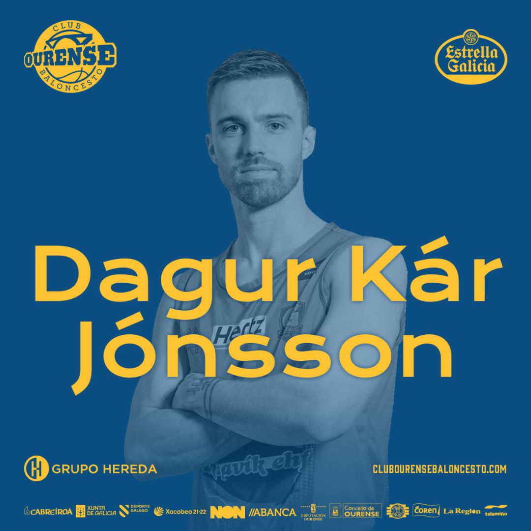 Dagur Jónsson, base con puntos para el COB Dagur Jónsson, base con puntos para el COB