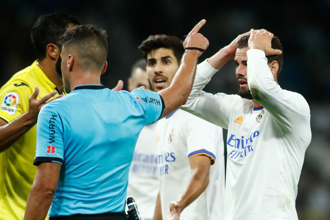 Nacho y Marco Asensio, durante un partido del Real Madrid Nacho y Marco Asensio, durante un partido del Real Madrid