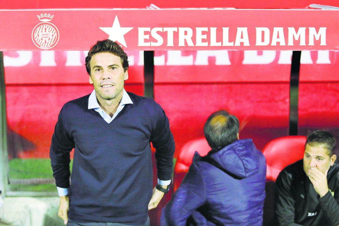 Rubi volvió a Montilivi, un campo que conoce muy bien. Rubi volvió a Montilivi, un campo que conoce muy bien.