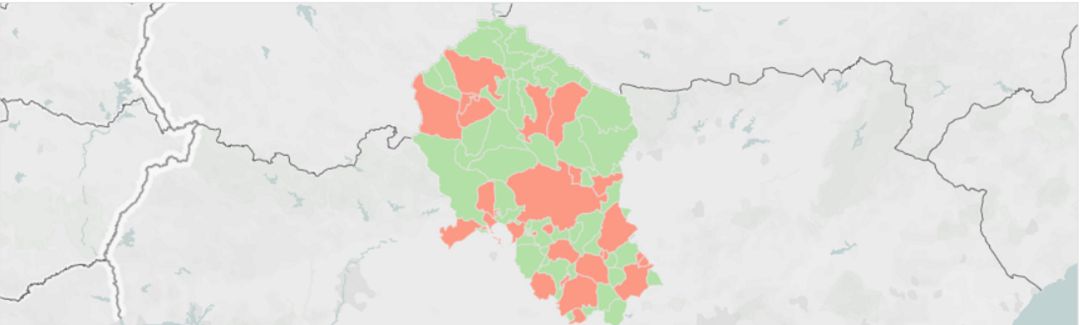 Mapa Covid del IECA Mapa Covid del IECA