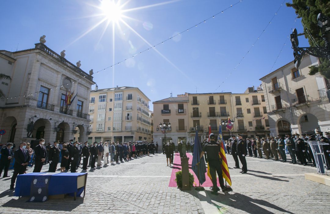 Acto del Día de la Policía Nacional en Gandia Acto del Día de la Policía Nacional en Gandia