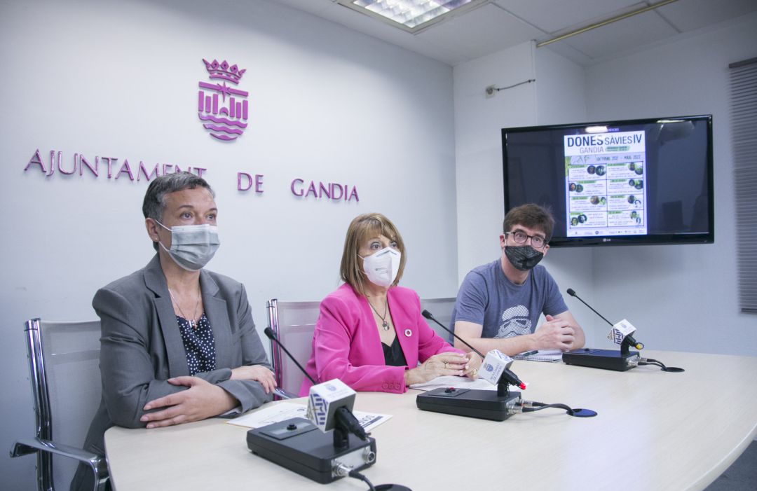 Rosa Mascarell, Liduvina Gil y Emili Morant Rosa Mascarell, Liduvina Gil y Emili Morant