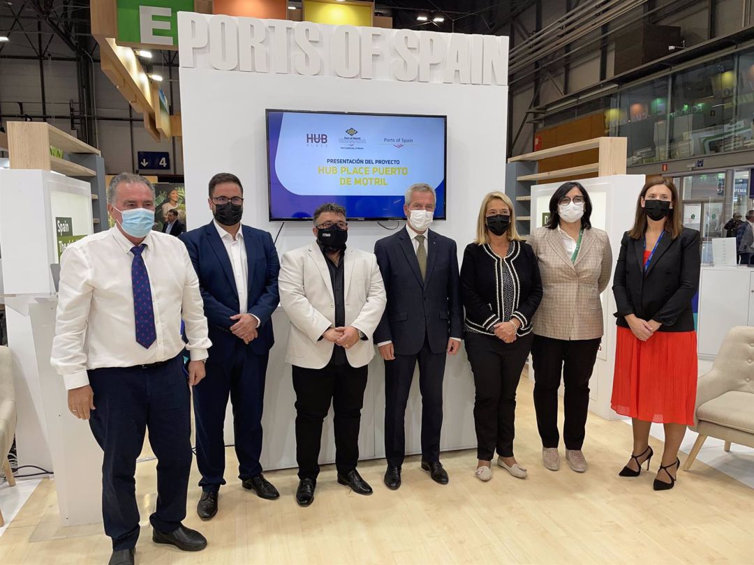 Presentación del nuevo centro de almacenamiento de mercancías "Hub Place" durante Fruit Attraction en Madrid Presentación del nuevo centro de almacenamiento de mercancías "Hub Place" durante Fruit Attraction en Madrid