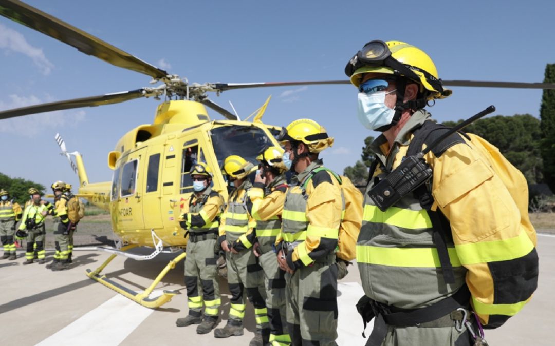 Operativo de la campaña de prevención y extinción de incendios forestales 2021 en Aragón Operativo de la campaña de prevención y extinción de incendios forestales 2021 en Aragón