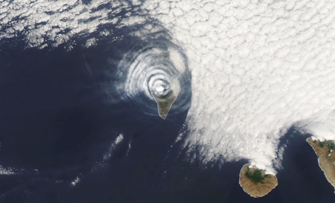 La NASA comparte una imagen del fenómeno desde el espacio. La NASA comparte una imagen del fenómeno desde el espacio.