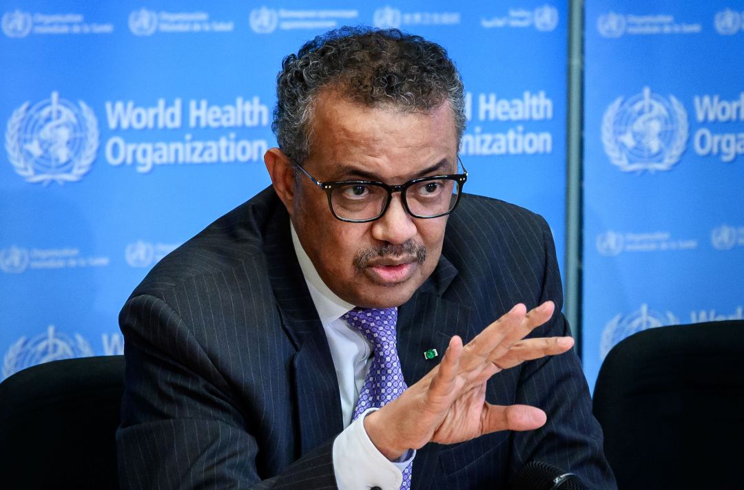 Tedros Adhanom, director de la Organización Mundial de la Salud (OMS), en foto de archivo. Tedros Adhanom, director de la Organización Mundial de la Salud (OMS), en foto de archivo.