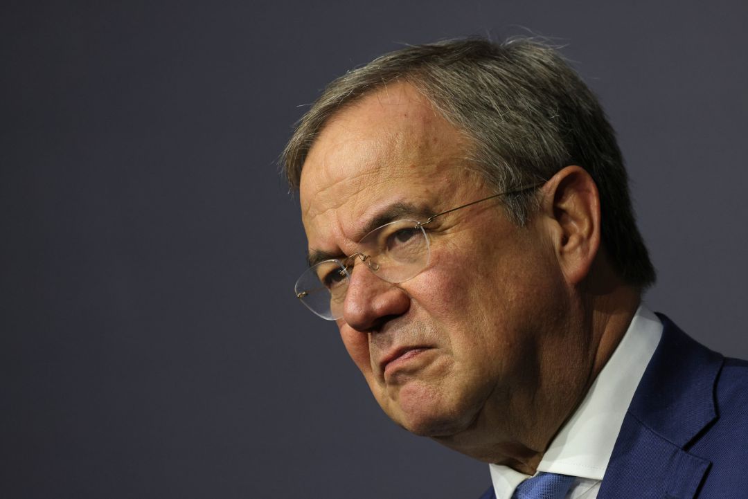 El líder de la CDU, Armin Laschet. El líder de la CDU, Armin Laschet.