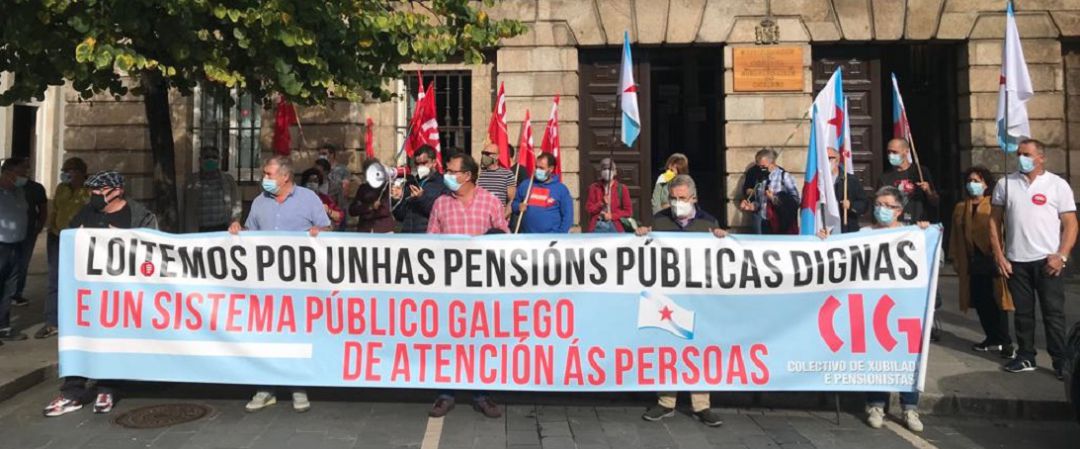 Concentración de la CIG frente a la Subdelegación del Gobierno Concentración de la CIG frente a la Subdelegación del Gobierno