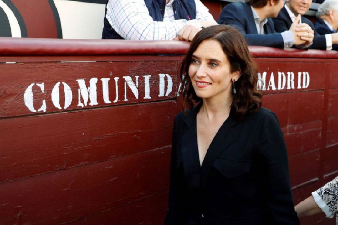 La presidenta regional,en los toros La presidenta regional,en los toros