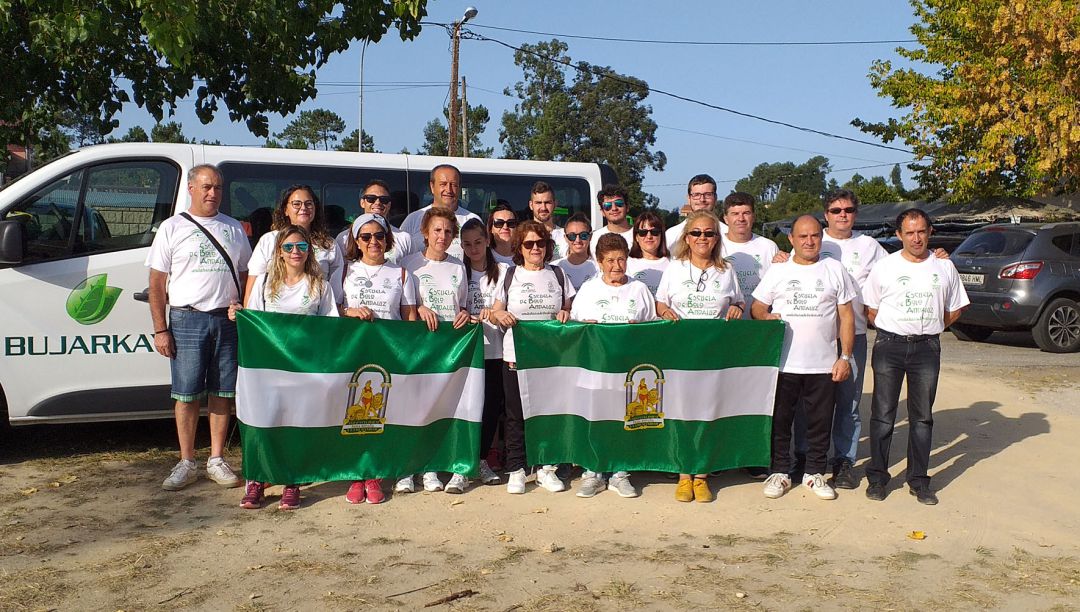 Participantes de la delegación Andaluza en el Intermodal femenino celebrado en Nigrán en 2019 Participantes de la delegación Andaluza en el Intermodal femenino celebrado en Nigrán en 2019