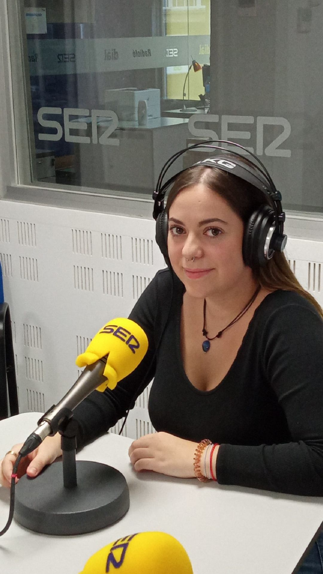 Yohanna Izquierdo, en Cadena SER Puertollano Yohanna Izquierdo, en Cadena SER Puertollano