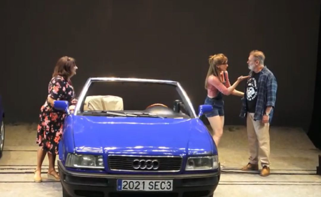 Uno de los momentos de la obra Uno de los momentos de la obra