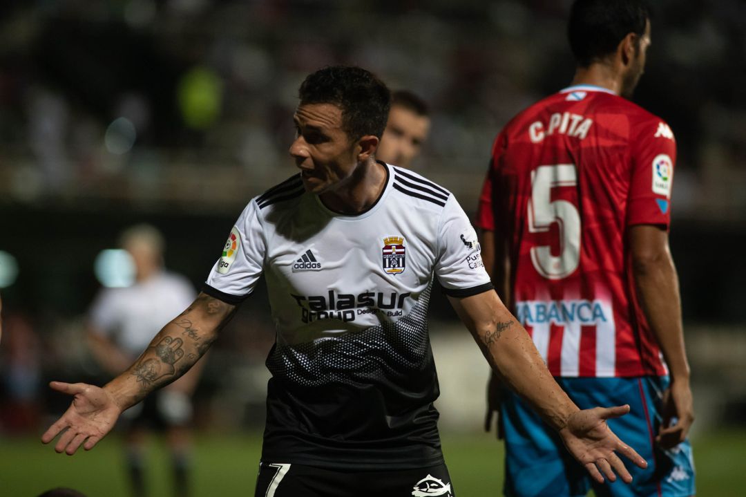Rubén Castro en el partido ante el Lugo Rubén Castro en el partido ante el Lugo
