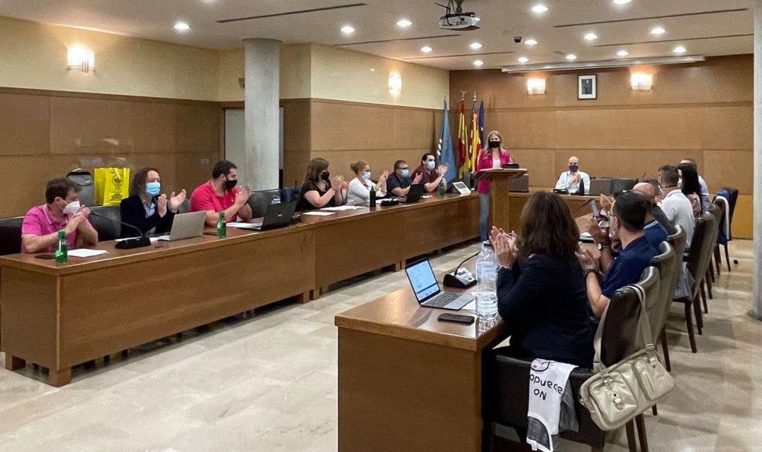 Pleno en el que dimitió Quique Chofre y Anna Bellver se sumaba como nueva concejal Pleno en el que dimitió Quique Chofre y Anna Bellver se sumaba como nueva concejal