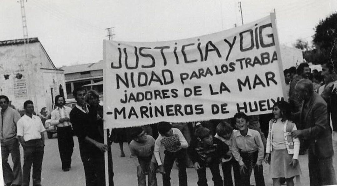 Protesta de los marineros onubenses Protesta de los marineros onubenses