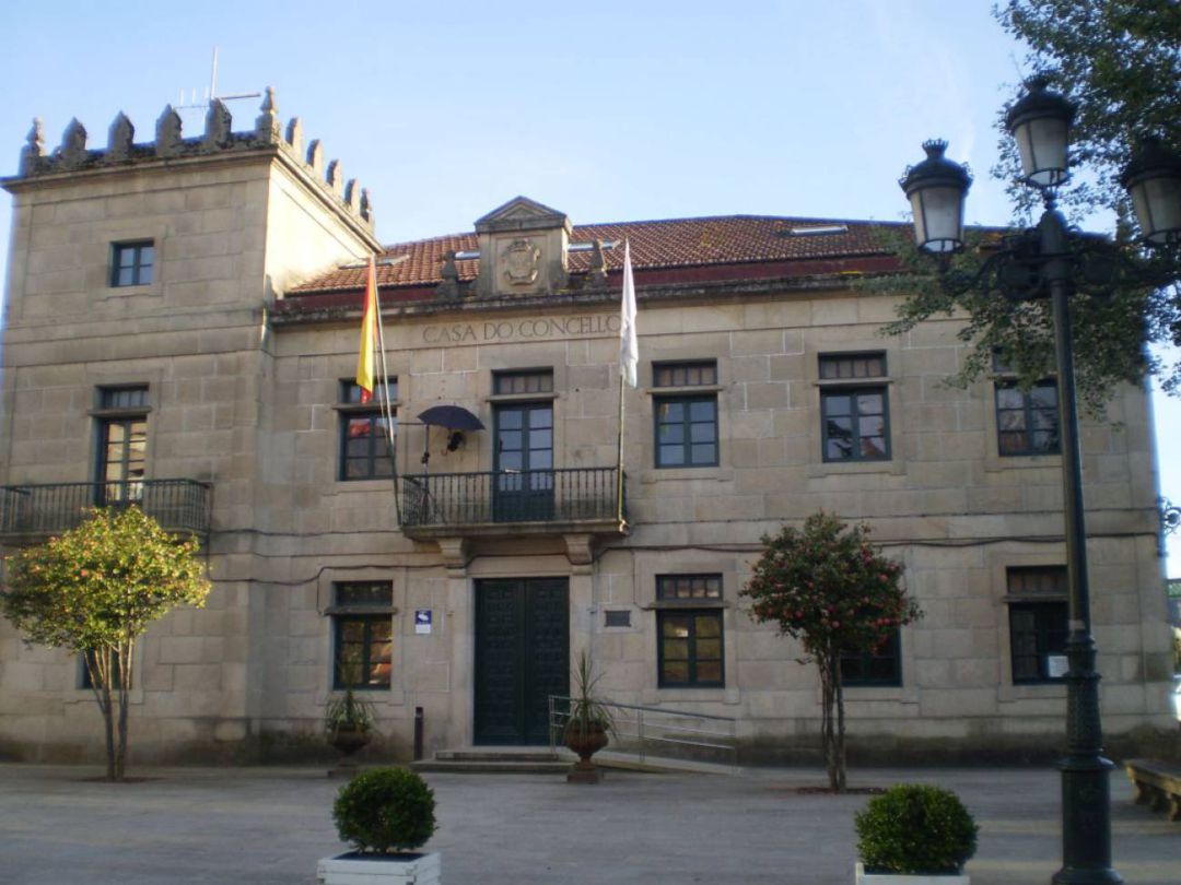 Fachada del Concello Fachada del Concello