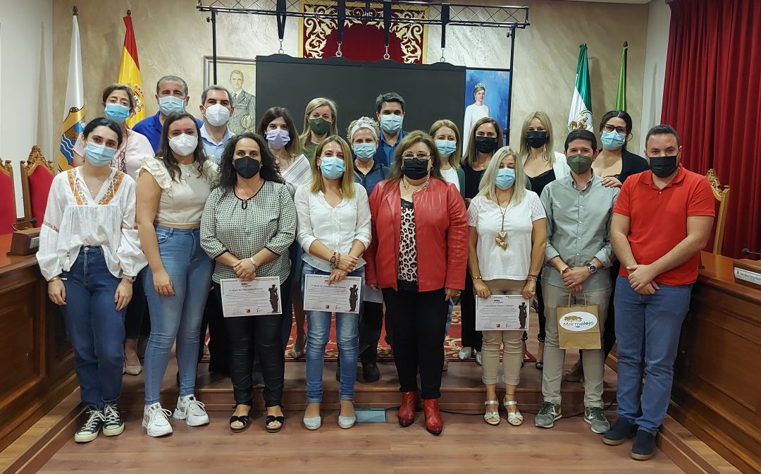 Acto de clausura del Curso de guía turístico que se ha celebrado en Marmolejo. Acto de clausura del Curso de guía turístico que se ha celebrado en Marmolejo.