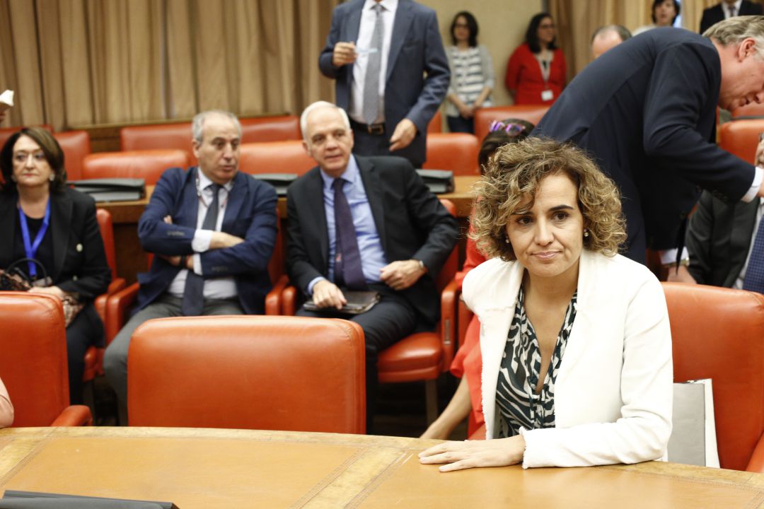 La eurodiputada del PP y exministra de Sanidad, Dolors Montserrat, en el Congreso de los Diputados (archivo). La eurodiputada del PP y exministra de Sanidad, Dolors Montserrat, en el Congreso de los Diputados (archivo).