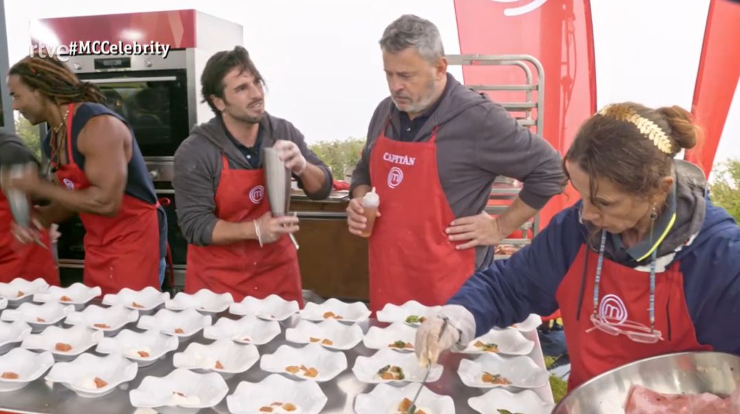 Escena del programa 4 de 'Masterchef Celebrity' de TVE. Escena del programa 4 de 'Masterchef Celebrity' de TVE.